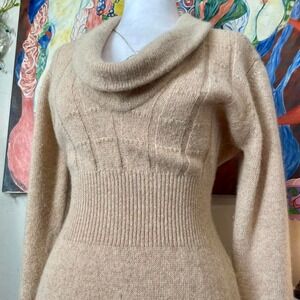 Saint Lori Vintage 70s Wool Sweater Dress US 6